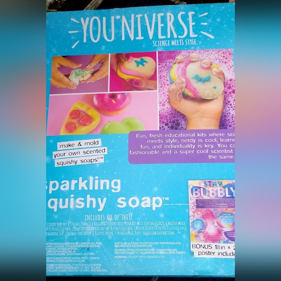 Make your own sparkling squishy soap - Picture 2 of 3